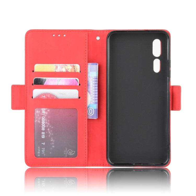 For ZTE Axon 10 Pro/Axon 10 Pro 5G/A2020 Pro Wallet Style Skin Feel Calf Pattern Leather Case ï¼Œwith Separate Card Slot