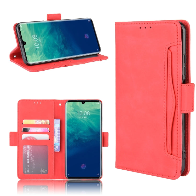 For ZTE Axon 10 Pro/Axon 10 Pro 5G/A2020 Pro Wallet Style Skin Feel Calf Pattern Leather Case ï¼Œwith Separate Card Slot