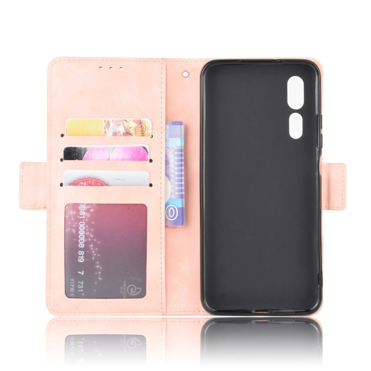For ZTE Axon 10 Pro/Axon 10 Pro 5G/A2020 Pro Wallet Style Skin Feel Calf Pattern Leather Case ï¼Œwith Separate Card Slot