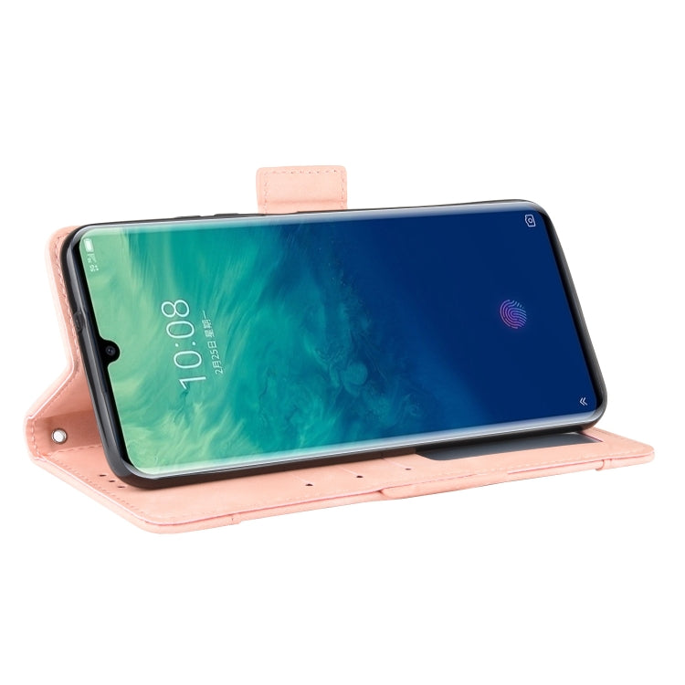 For ZTE Axon 10 Pro/Axon 10 Pro 5G/A2020 Pro Wallet Style Skin Feel Calf Pattern Leather Case ï¼Œwith Separate Card Slot