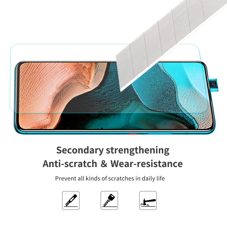 For Xiaomi Redmi K30/K30 Pro 2 PCS ENKAY Hat-prince 0.26mm 9H 2.5D Curved Edge Tempered Glass Film