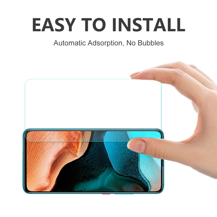 For Xiaomi Redmi K30/K30 Pro 5 PCS ENKAY Hat-prince 0.26mm 9H 2.5D Curved Edge Tempered Glass Film