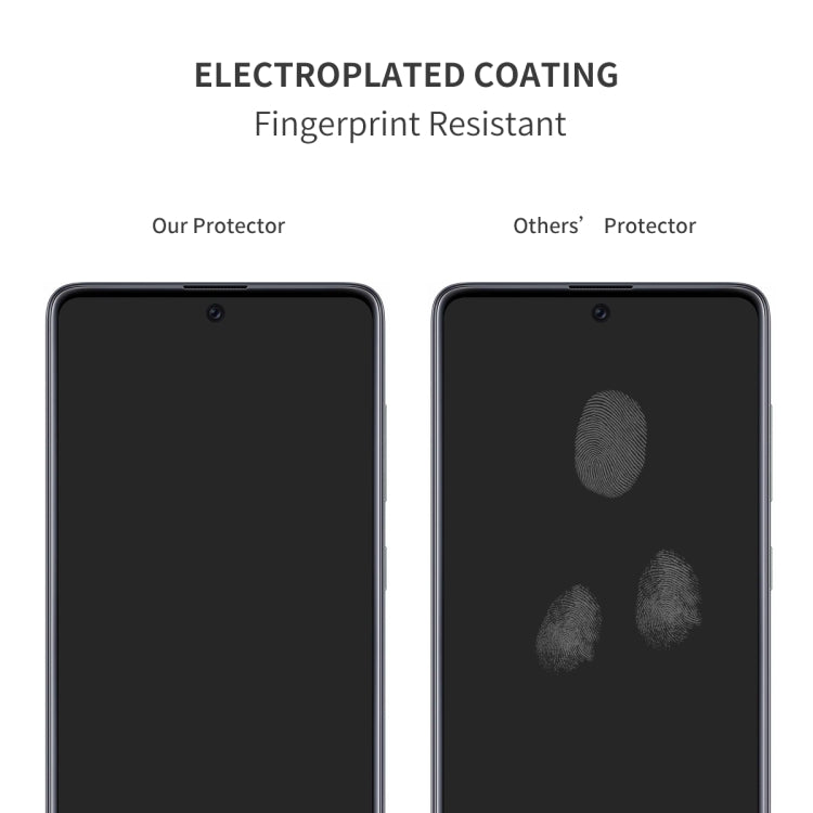 For Xiaomi Redmi Note 9 5 PCS ENKAY Hat-prince 0.26mm 9H 2.5D Curved Edge Tempered Glass Film