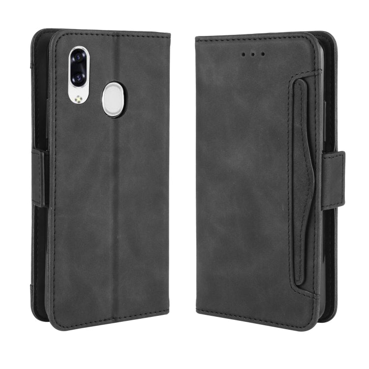 For  ZTE Libero S10 Wallet Style Skin Feel Calf Pattern Leather Case ï¼Œwith Separate Card Slot