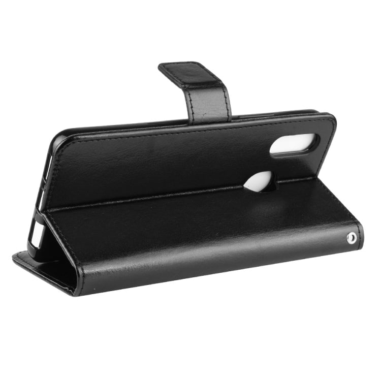 For ZTE Libero S10 Retro Crazy Horse Texture Horizontal Flip Leather Case , with Holder & Card Slots & Photo Frame