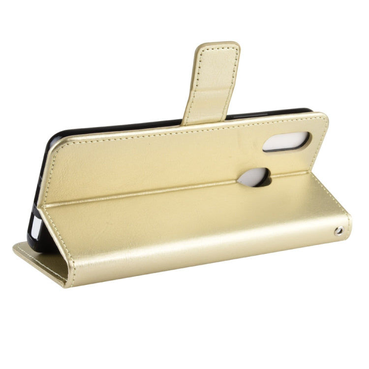 For ZTE Libero S10 Retro Crazy Horse Texture Horizontal Flip Leather Case , with Holder & Card Slots & Photo Frame