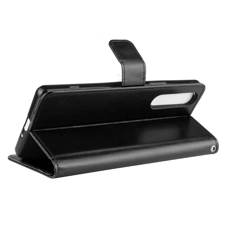 For Sony Xperia 1 II Retro Crazy Horse Texture Horizontal Flip Leather Case , with Holder & Card Slots & Photo Frame