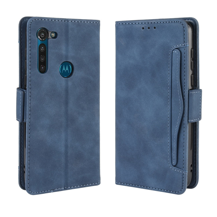 For Motorola Moto G8 Power Wallet Style Skin Feel Calf Pattern Leather Case ï¼Œwith Separate Card Slot