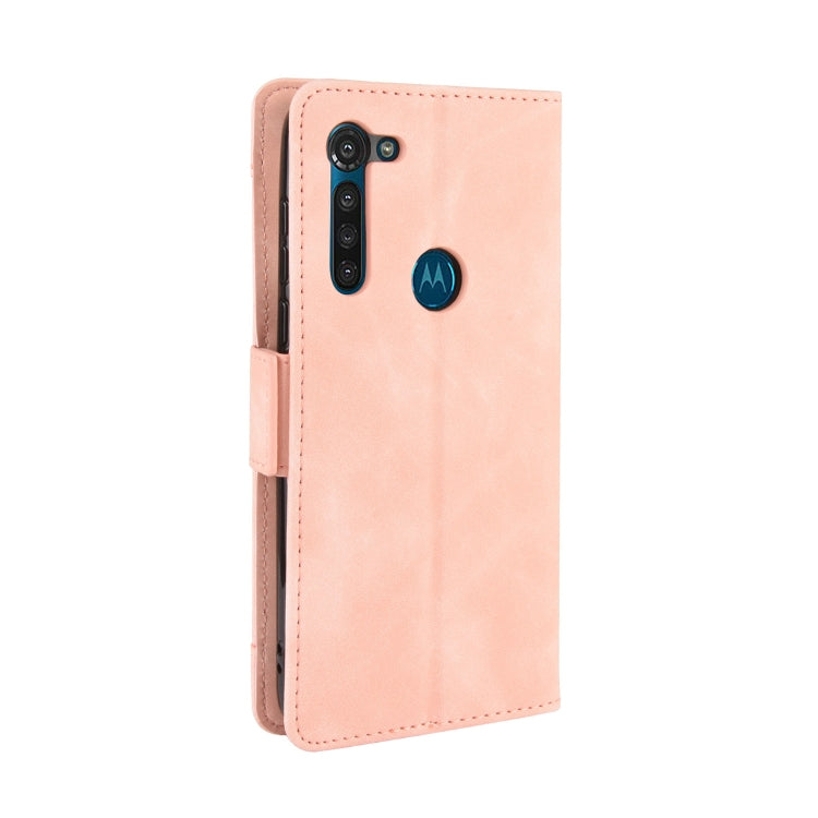 For Motorola Moto G8 Power Wallet Style Skin Feel Calf Pattern Leather Case ï¼Œwith Separate Card Slot
