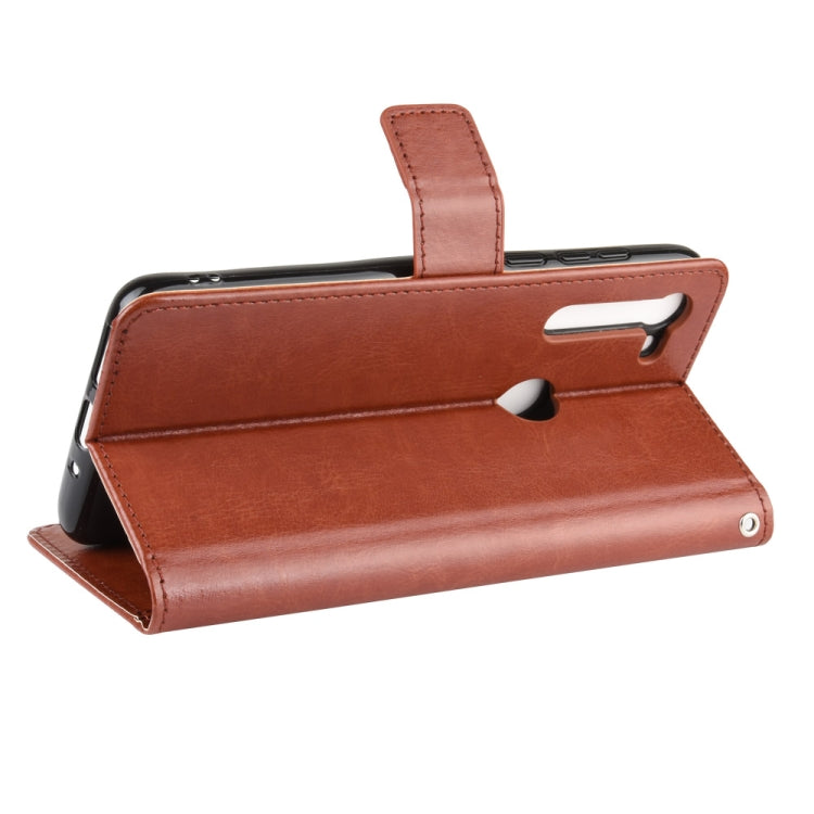 For Motorola Moto G8 Power Retro Crazy Horse Texture Horizontal Flip Leather Case , with Holder & Card Slots & Photo Frame