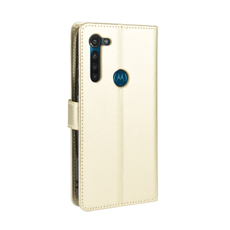 For Motorola Moto G8 Power Retro Crazy Horse Texture Horizontal Flip Leather Case , with Holder & Card Slots & Photo Frame
