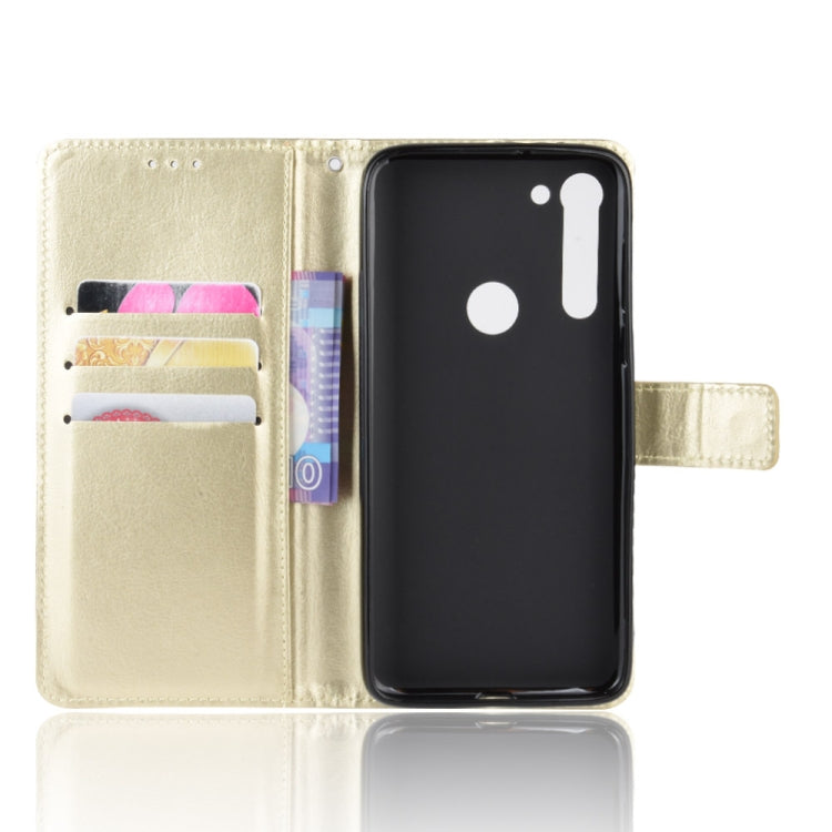 For Motorola Moto G8 Power Retro Crazy Horse Texture Horizontal Flip Leather Case , with Holder & Card Slots & Photo Frame