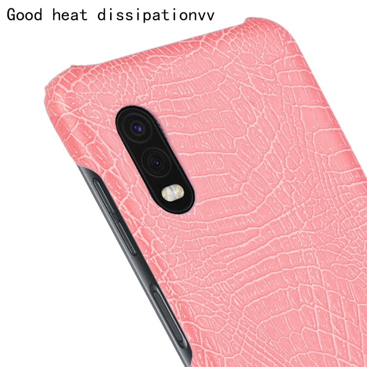 For Galaxy Xcover Pro Shockproof Crocodile Texture PC + PU Case