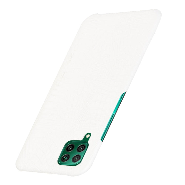 For Huawei P40 lite/Nova7i/Nova6 SE Shockproof Crocodile Texture PC + PU Case