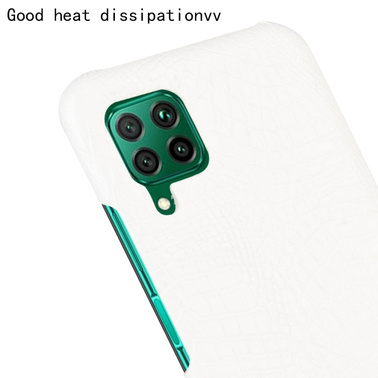 For Huawei P40 lite/Nova7i/Nova6 SE Shockproof Crocodile Texture PC + PU Case