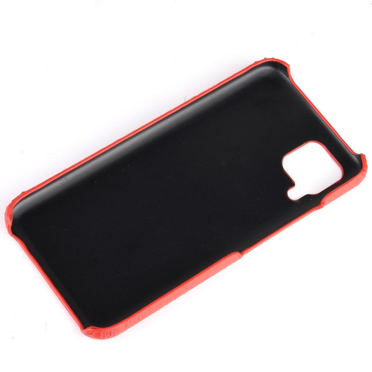 For Huawei P40 lite/Nova7i/Nova6 SE Shockproof Crocodile Texture PC + PU Case