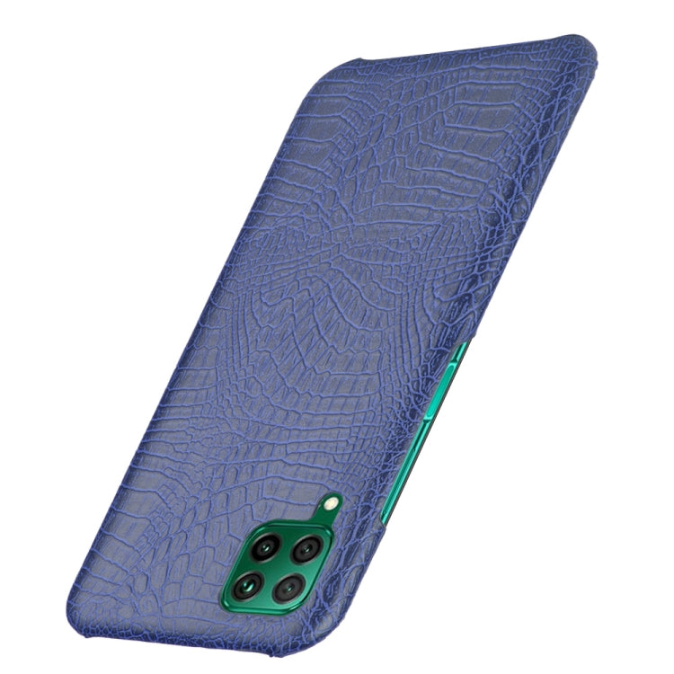 For Huawei P40 lite/Nova7i/Nova6 SE Shockproof Crocodile Texture PC + PU Case