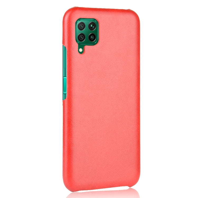 For Huawei P40 lite/Nova7i/Nova6 SE Shockproof Litchi Texture PC + PU Case