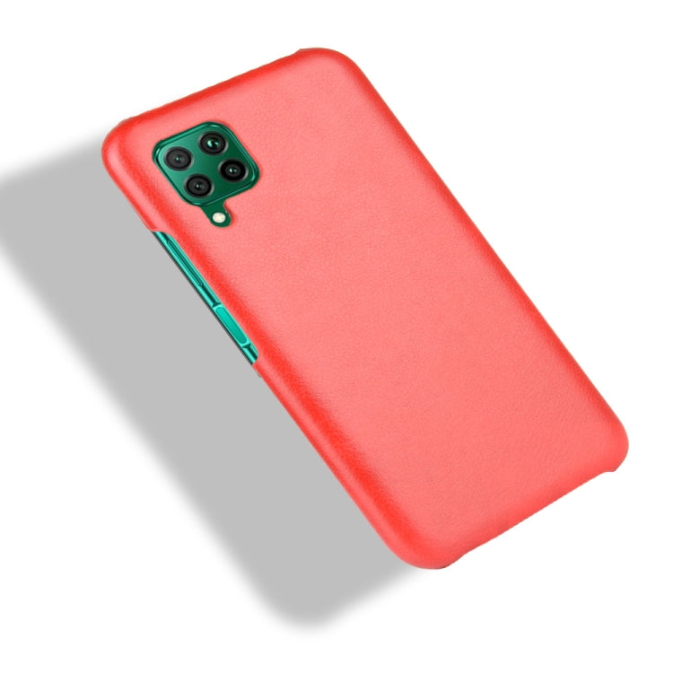 For Huawei P40 lite/Nova7i/Nova6 SE Shockproof Litchi Texture PC + PU Case