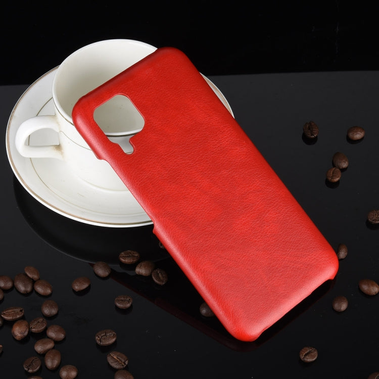 For Huawei P40 lite/Nova7i/Nova6 SE Shockproof Litchi Texture PC + PU Case