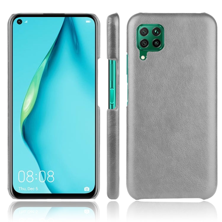 For Huawei P40 lite/Nova7i/Nova6 SE Shockproof Litchi Texture PC + PU Case