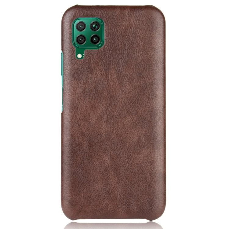 For Huawei P40 lite/Nova7i/Nova6 SE Shockproof Litchi Texture PC + PU Case