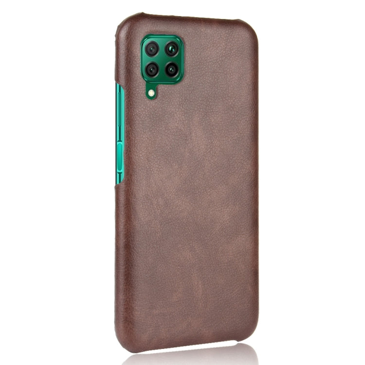 For Huawei P40 lite/Nova7i/Nova6 SE Shockproof Litchi Texture PC + PU Case