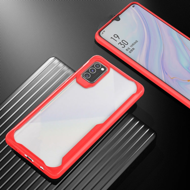 For Google Pixel 4A Transparent PC + TPU Full Coverage Shockproof Protective Case