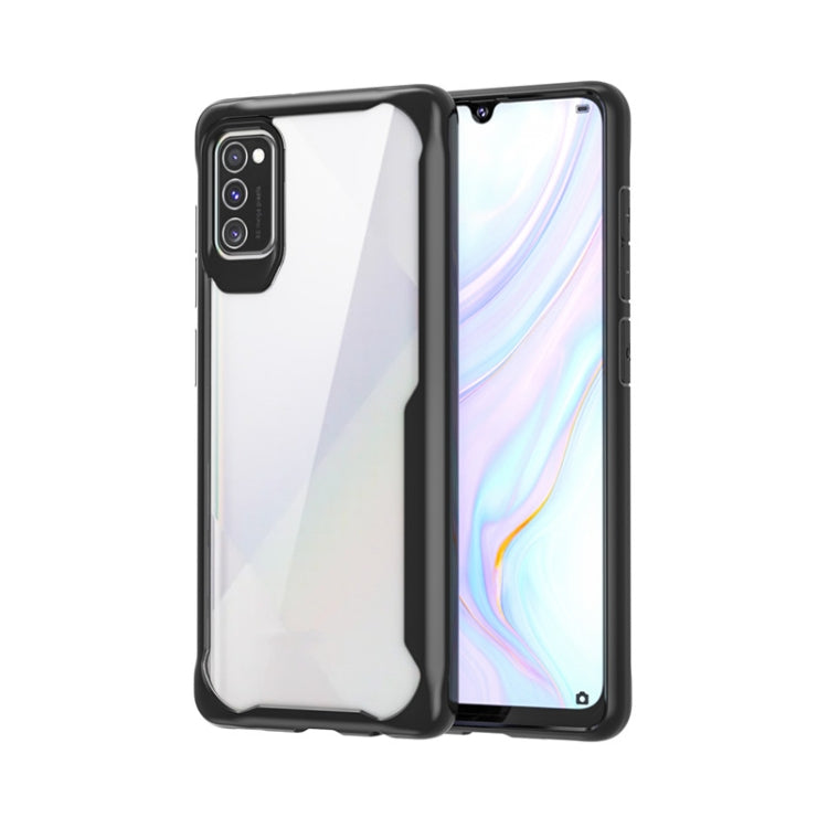 For Google Pixel 4A Transparent PC + TPU Full Coverage Shockproof Protective Case
