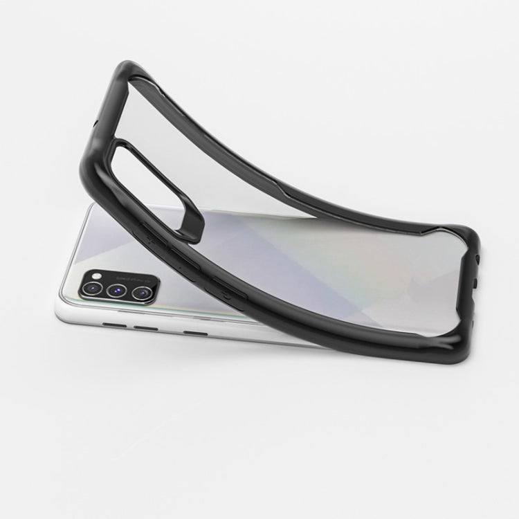 For Google Pixel 4A Transparent PC + TPU Full Coverage Shockproof Protective Case