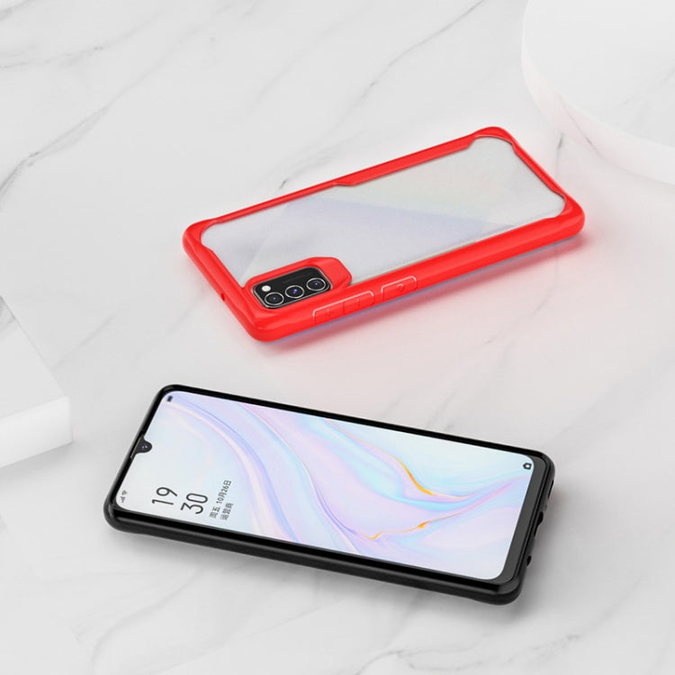 For Google Pixel 4A Transparent PC + TPU Full Coverage Shockproof Protective Case