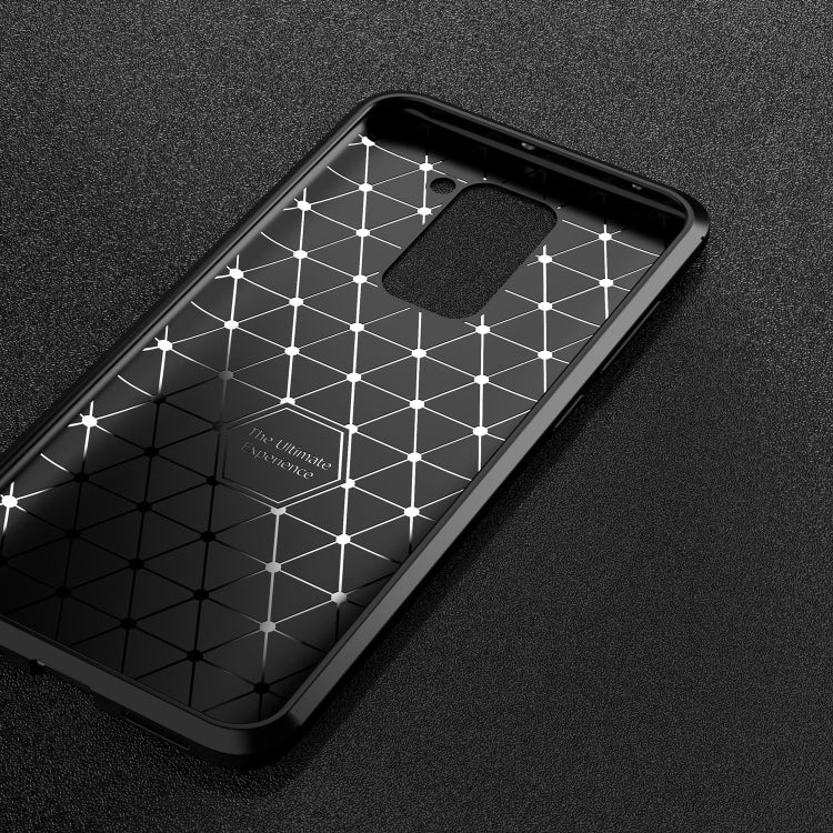 For Xiaomi Redmi Note9  Carbon Fiber Texture Shockproof TPU Case