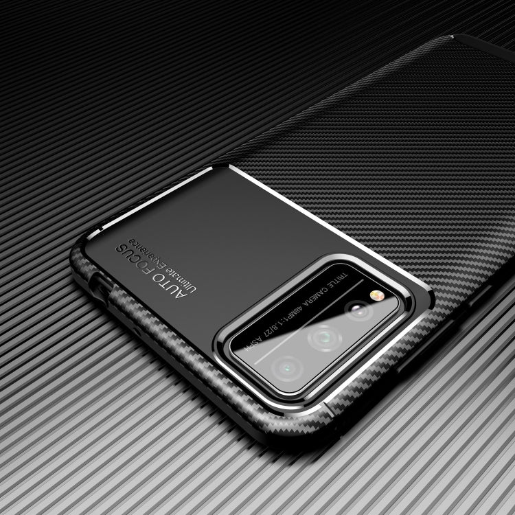 For Huawei Honor Play 4T Pro Carbon Fiber Texture Shockproof TPU Case
