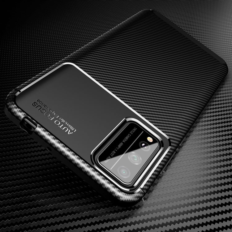 For Huawei Honor Play 4T Pro Carbon Fiber Texture Shockproof TPU Case