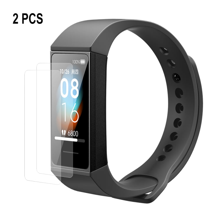 2 PCS ENKAY Hat-Prince Clear HD PET Screen Protector for REDMI BAND