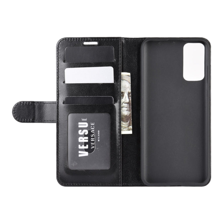 For Huawei Honor Play 4T Pro R64 Texture Single Horizontal Flip Protective Case with Holder & Card Slots & Wallet& Photo Frame