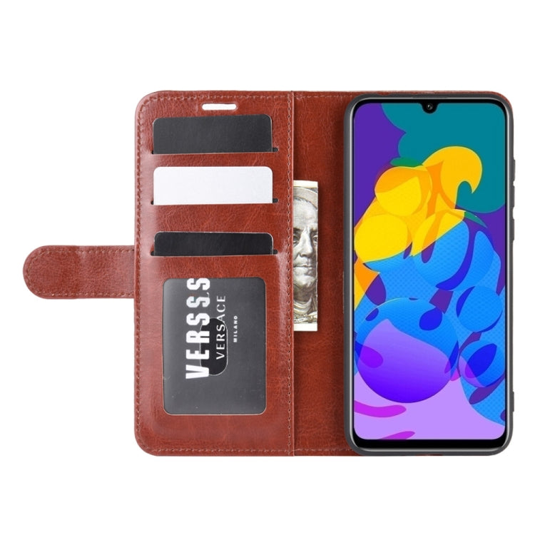 For Huawei Honor Play 4T Pro R64 Texture Single Horizontal Flip Protective Case with Holder & Card Slots & Wallet& Photo Frame