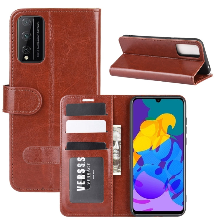 For Huawei Honor Play 4T Pro R64 Texture Single Horizontal Flip Protective Case with Holder & Card Slots & Wallet& Photo Frame