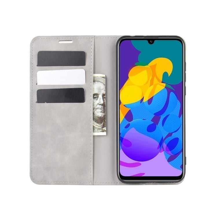 For Huawei Honor Play 4T Pro Retro-skin Business Magnetic Suction Leather Case with Holder & Card Slots & Wallet
