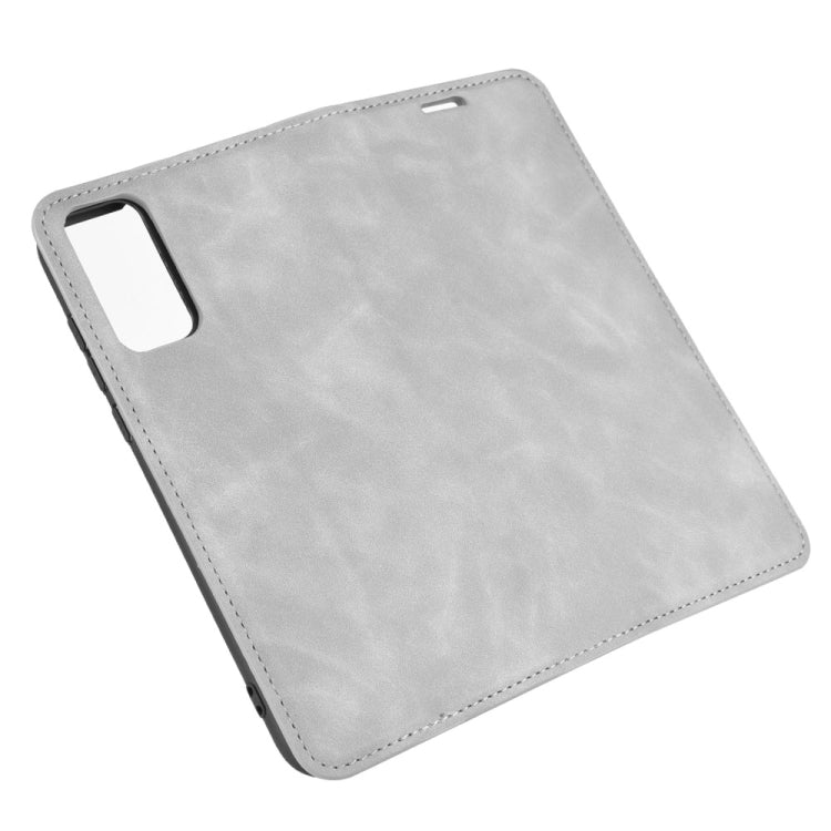 For Huawei Honor Play 4T Pro Retro-skin Business Magnetic Suction Leather Case with Holder & Card Slots & Wallet