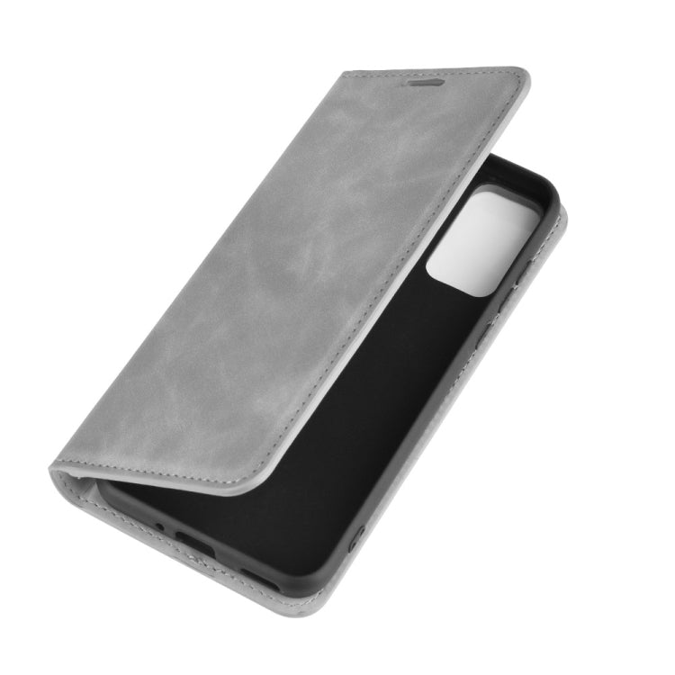 For Huawei Honor Play 4T Pro Retro-skin Business Magnetic Suction Leather Case with Holder & Card Slots & Wallet