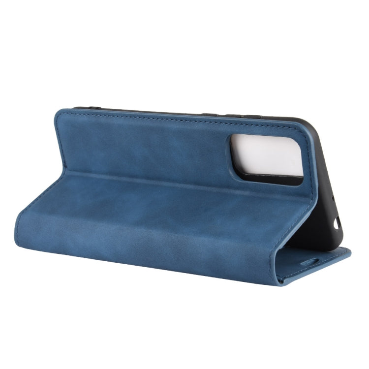 For Huawei Honor Play 4T Pro Retro-skin Business Magnetic Suction Leather Case with Holder & Card Slots & Wallet