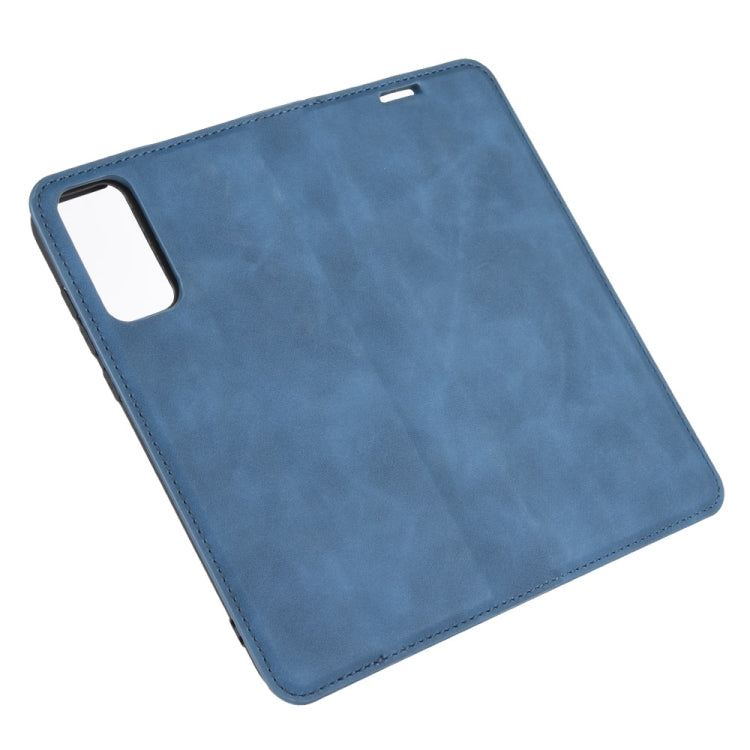 For Huawei Honor Play 4T Pro Retro-skin Business Magnetic Suction Leather Case with Holder & Card Slots & Wallet