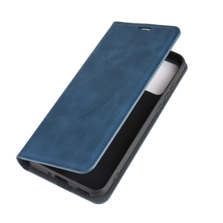 For Huawei Honor Play 4T Pro Retro-skin Business Magnetic Suction Leather Case with Holder & Card Slots & Wallet