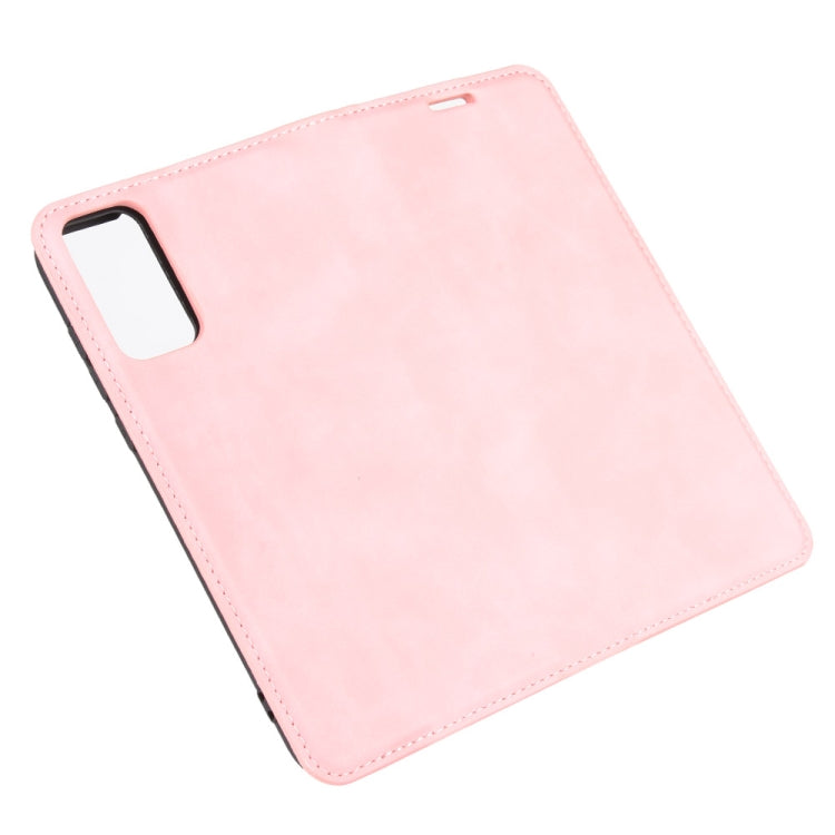 For Huawei Honor Play 4T Pro Retro-skin Business Magnetic Suction Leather Case with Holder & Card Slots & Wallet