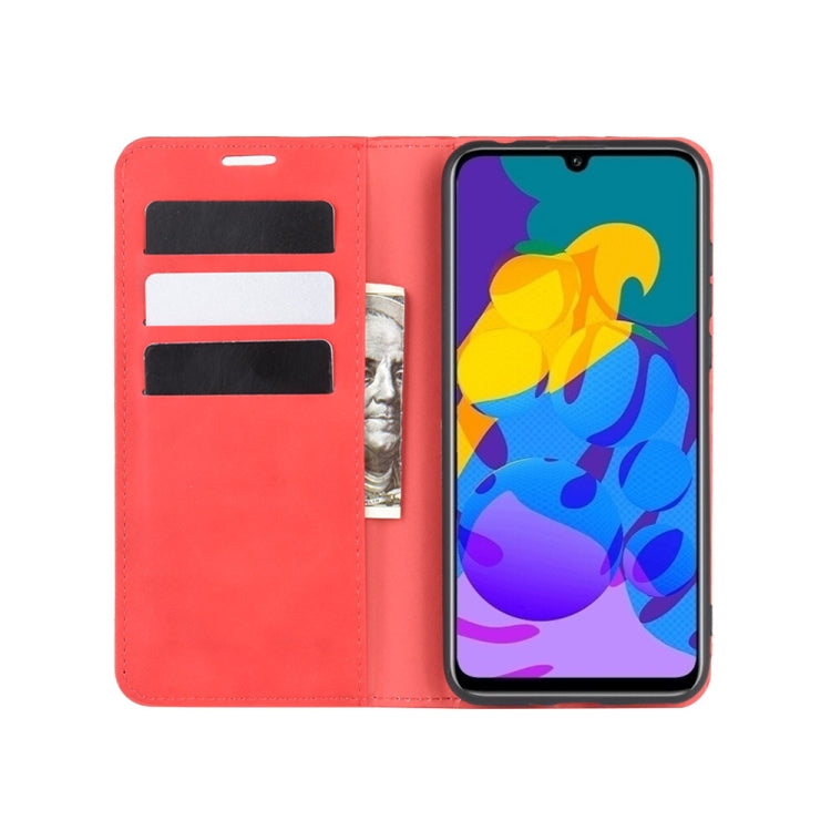 For Huawei Honor Play 4T Pro Retro-skin Business Magnetic Suction Leather Case with Holder & Card Slots & Wallet