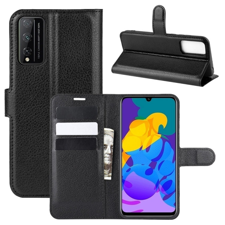 For Huawei Honor Play 4T Pro Litchi Texture Horizontal Flip Protective Case with Holder & Card Slots & Wallet