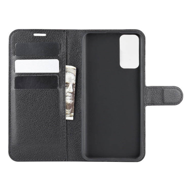 For Huawei Honor Play 4T Pro Litchi Texture Horizontal Flip Protective Case with Holder & Card Slots & Wallet