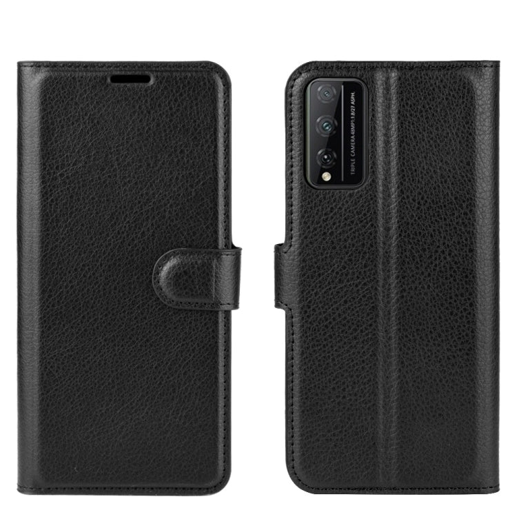 For Huawei Honor Play 4T Pro Litchi Texture Horizontal Flip Protective Case with Holder & Card Slots & Wallet
