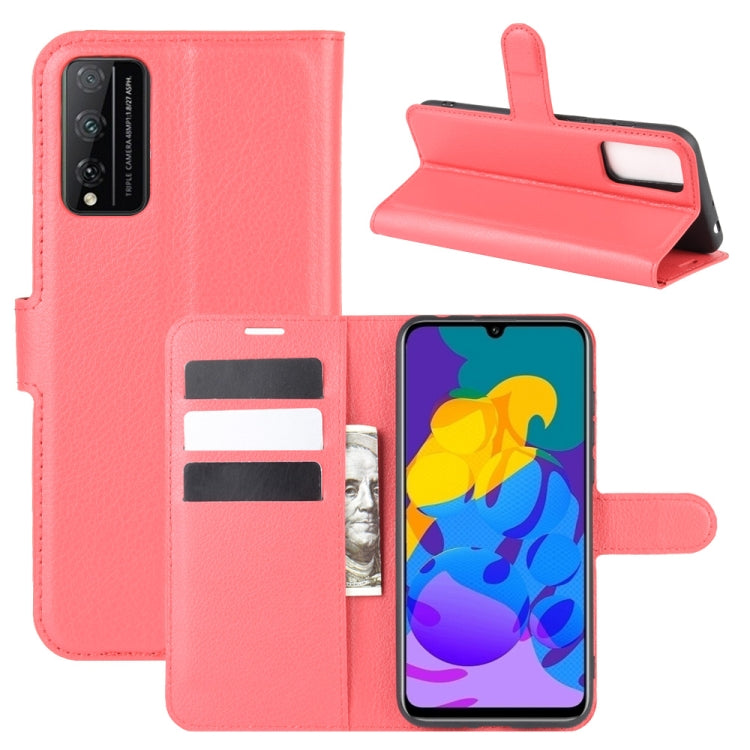 For Huawei Honor Play 4T Pro Litchi Texture Horizontal Flip Protective Case with Holder & Card Slots & Wallet